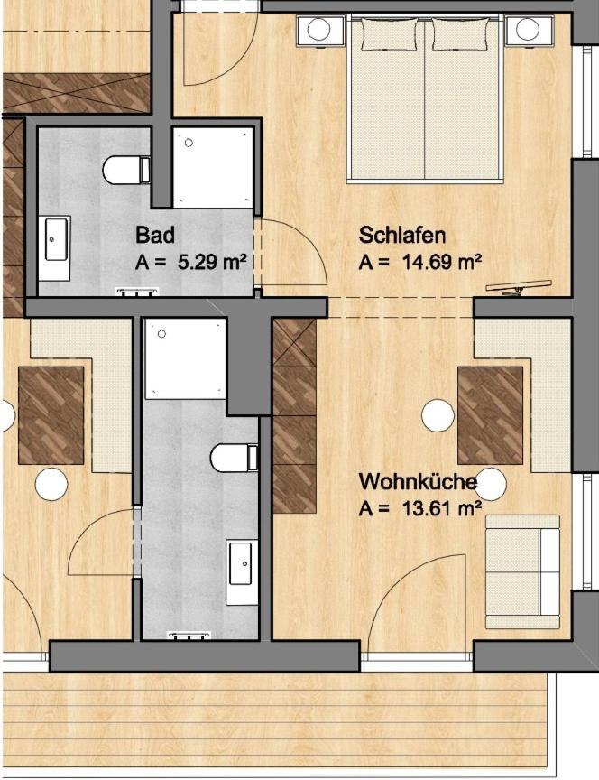 Appartement Schwaiger Шеффау-ам-Вильден-Кайзер Номер фото
