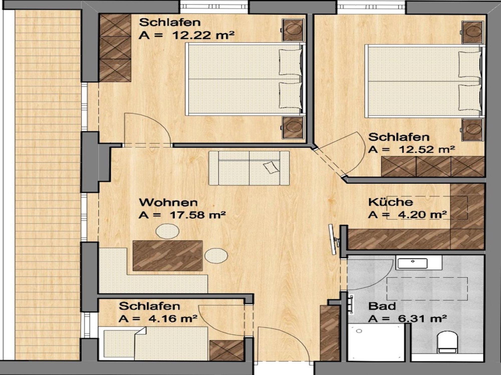 Appartement Schwaiger Шеффау-ам-Вильден-Кайзер Номер фото